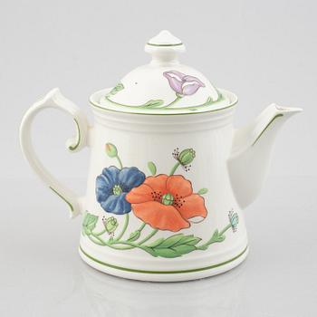 Servisdelar, 17 st, "Amapola", Villeroy & Boch, Tyskland.