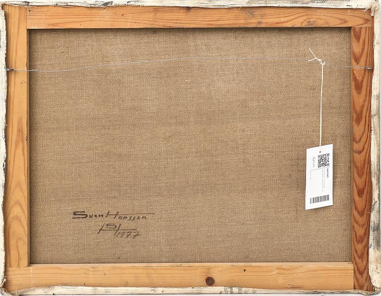 Sven Hansson, oil on canv<as signed and dated 1977.