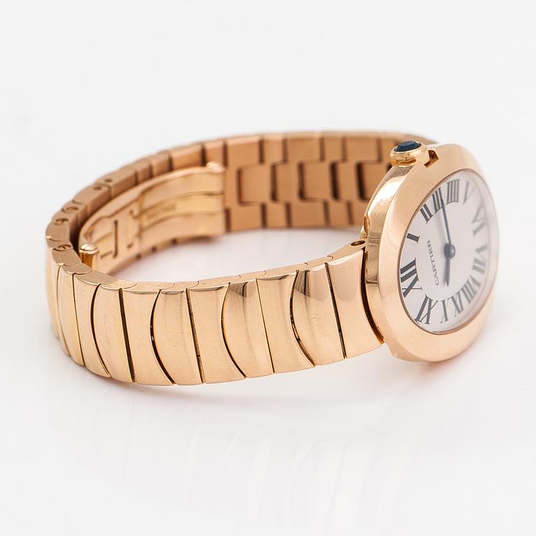 Cartier, Baignoire, armbandsur, 23 x 32 mm.