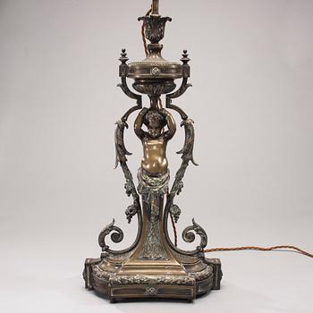 LAMPFOT, 1800-talets senare hälft.
