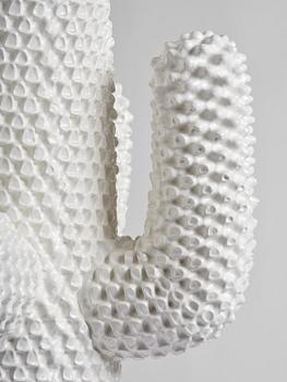 Guido Drocco & Franco Mello, a "Cactus" (Biancocactus) coat hanger/sculpture, ed. 96/250, Gufram, Italy, post 2018.