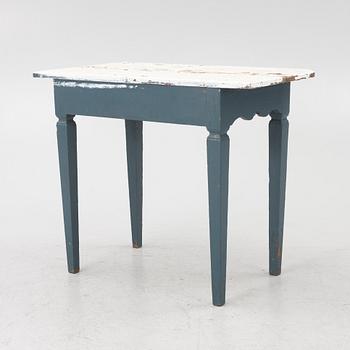 Table, folk art, Roslagen, Uppland, first half of the 19th century.