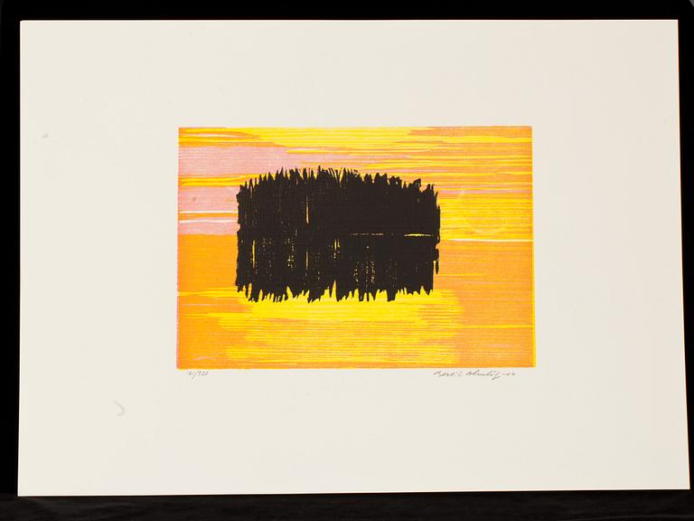 FÖRENINGEN FÖR GRAFISK KONST, 11 st årsmappar, år 1998-2008.