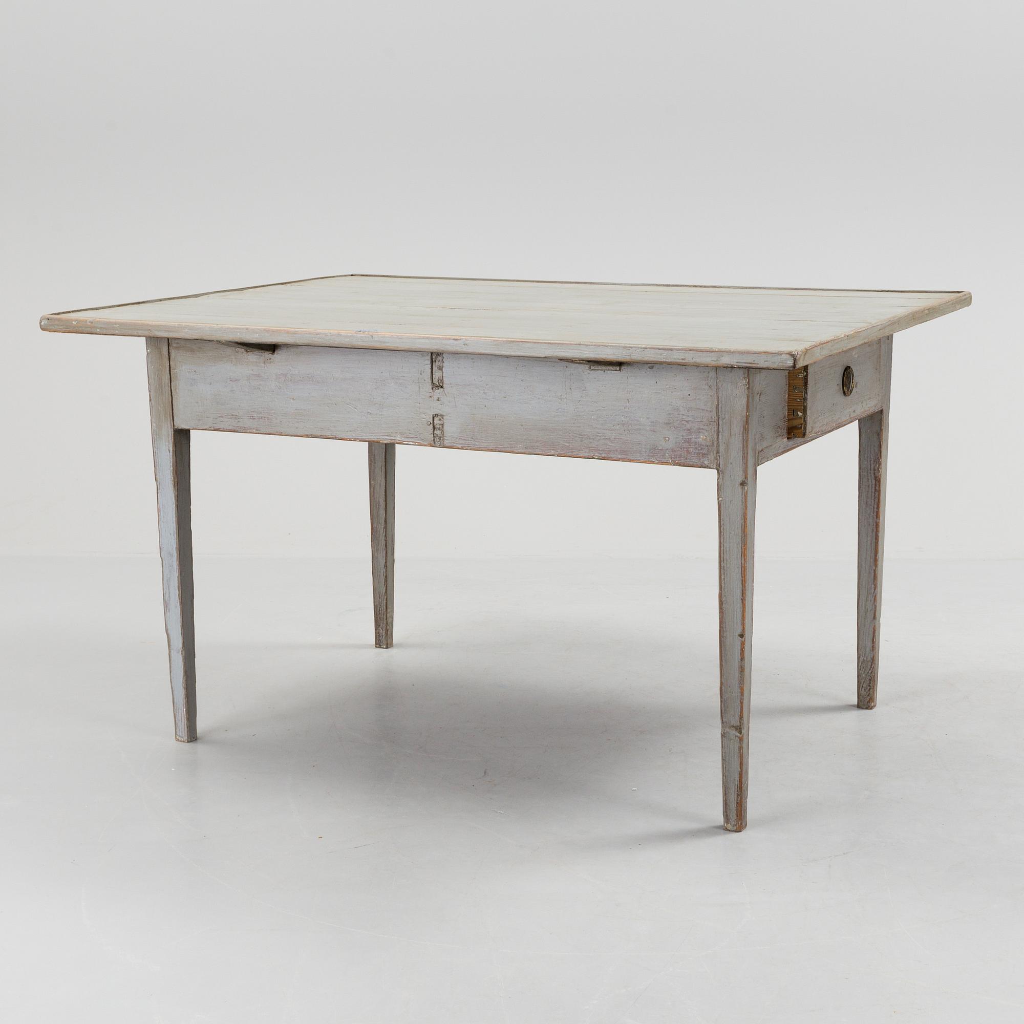 A 19th century table.