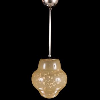 GUNILLA JUNG, pendant light, model 1032, Stockmann Orno, Finland, mid-20th Century.