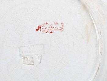 KRÄFTSERVIS, 18+1 delar, flintgods, Rörstrand tidigt 1900-tal.