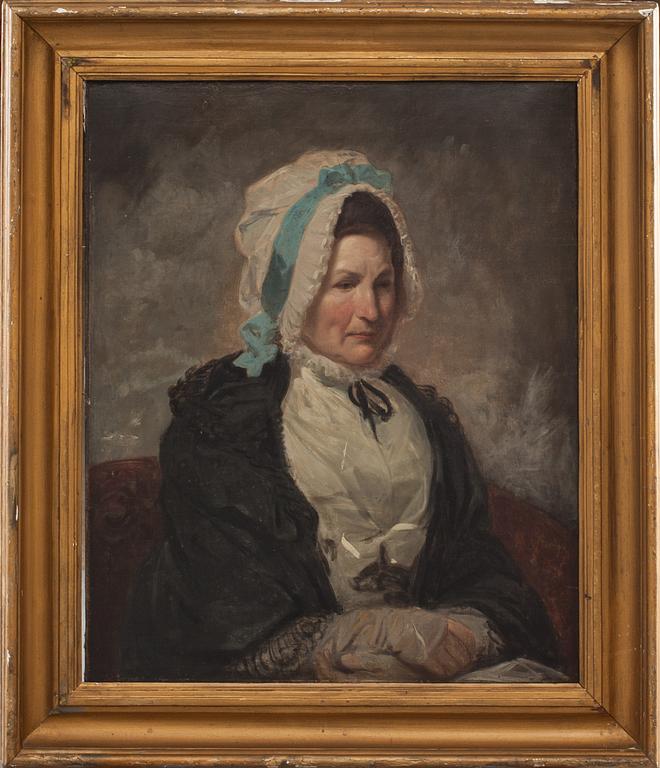 OKÄND KONSTNÄR, olja på duk, 1800-talets andra hälft.