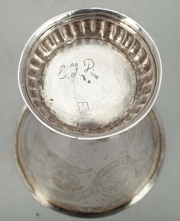 BÄGARE, silver, Åbo, Gabriel Holming 1803-17. Tot vikt ca 53,9.