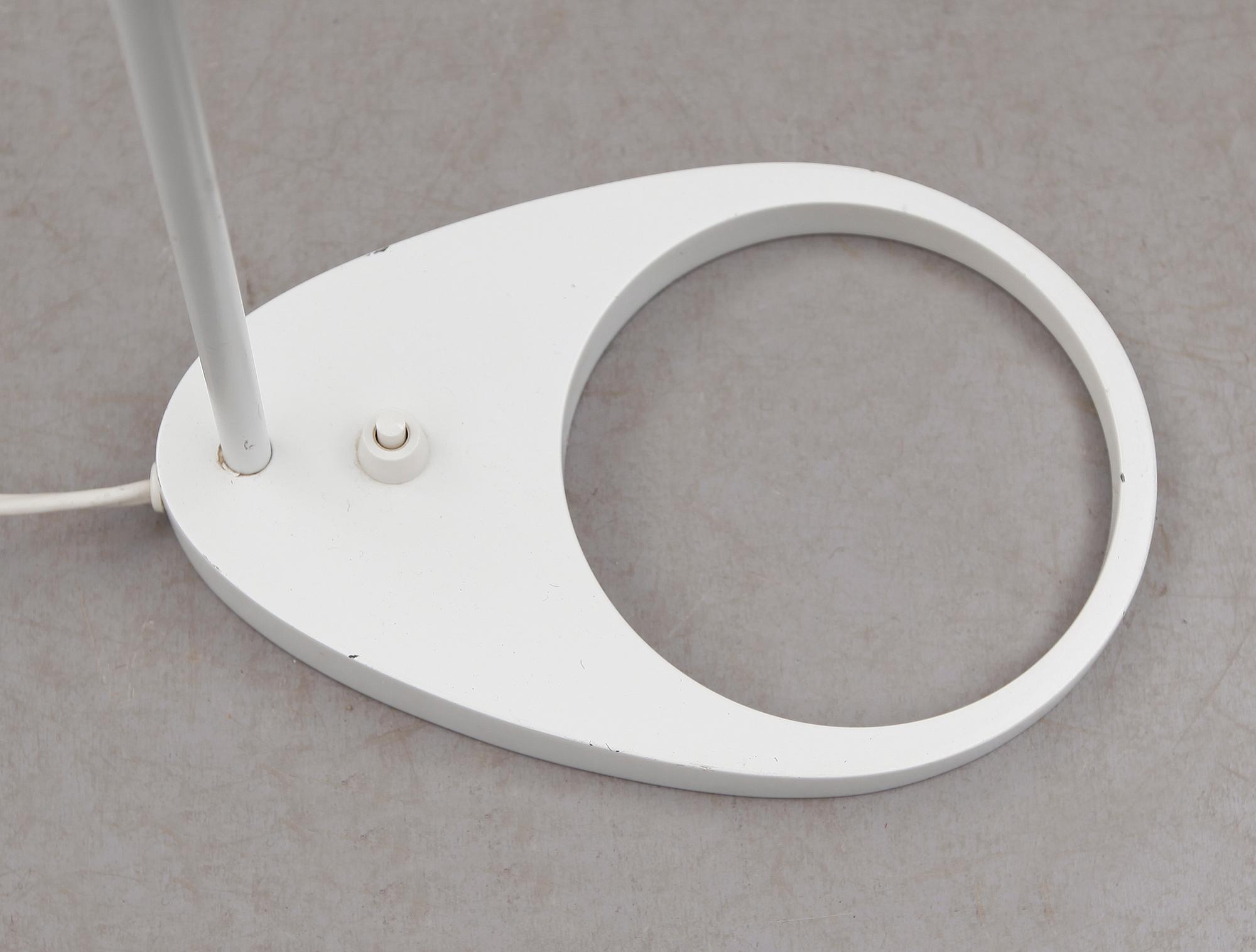 BORDSLAMPA, "AJ", Arne Jacobsen, Louis Poulsen, 1900-talets senare del.