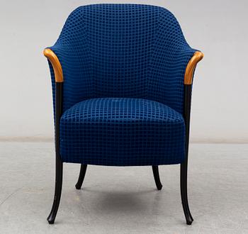 UMBERTO ASNAGO, fåtölj, "Progetti", Giorgetti, Italien.
