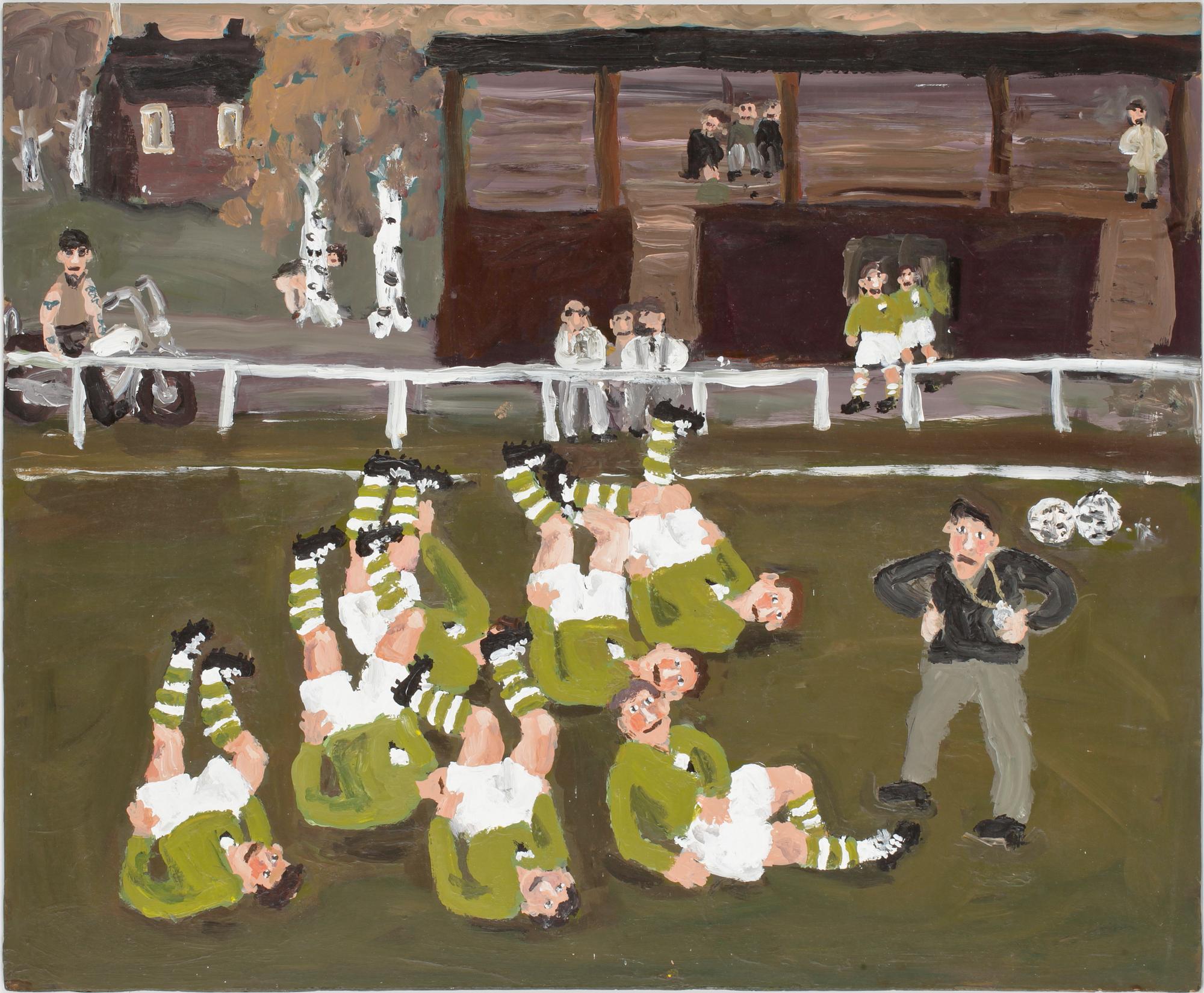 KENT IWEMYR, olja på pannå, sign a tergo.