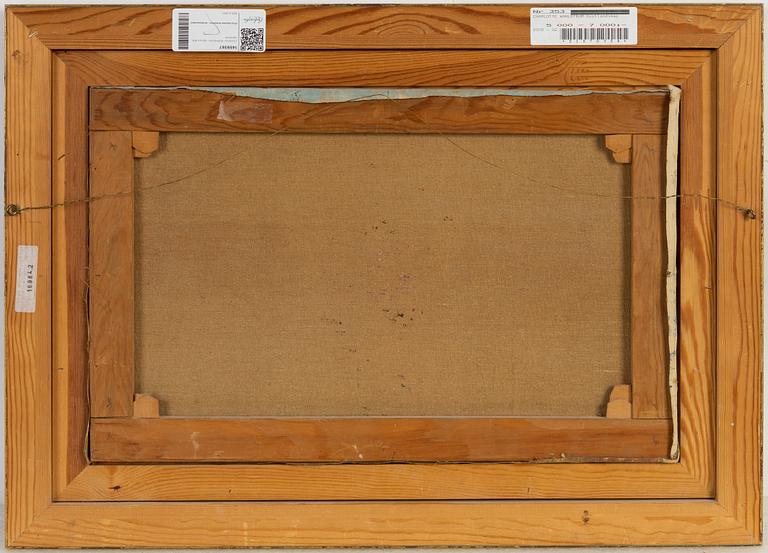 Charlotte Wahlström, oil lon canvas, signed.