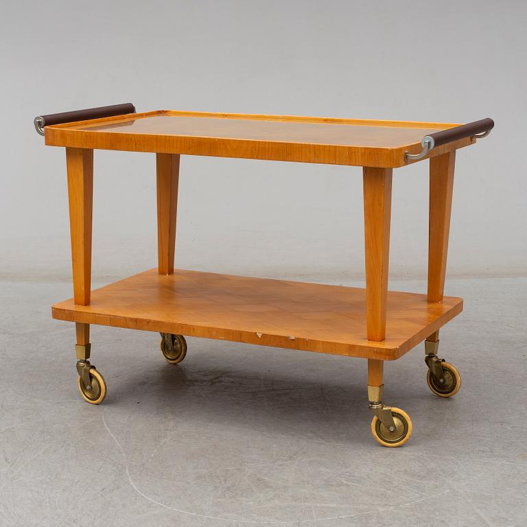 a 1940's serving trolley.