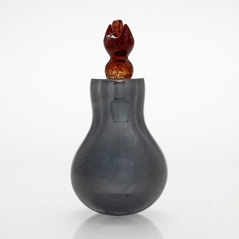 Tiina Nordström, an art glass signed Tiina Nordström, Iittala 1994.