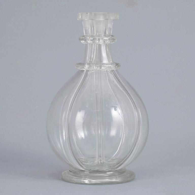 KARAFF, glas, 1800-tal.