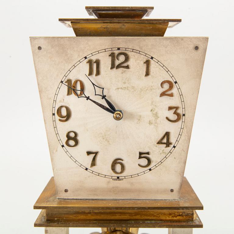 A German Art Deco table clock.