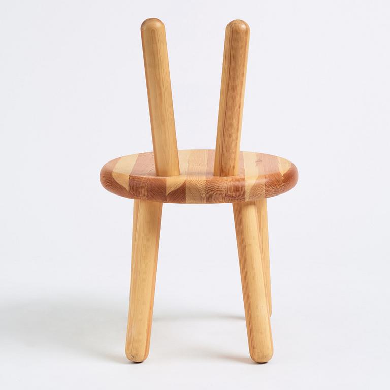 Fredrik Paulsen, a unique "Bamba" chair, prototype, 2014.