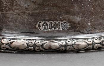 PARTI SILVER, 7 st, däribland Tyskland, ca 502 g.
