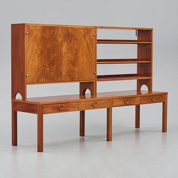 Josef Frank, bokhylla, modell "1142", Firma Svenskt Tenn 1950-tal.