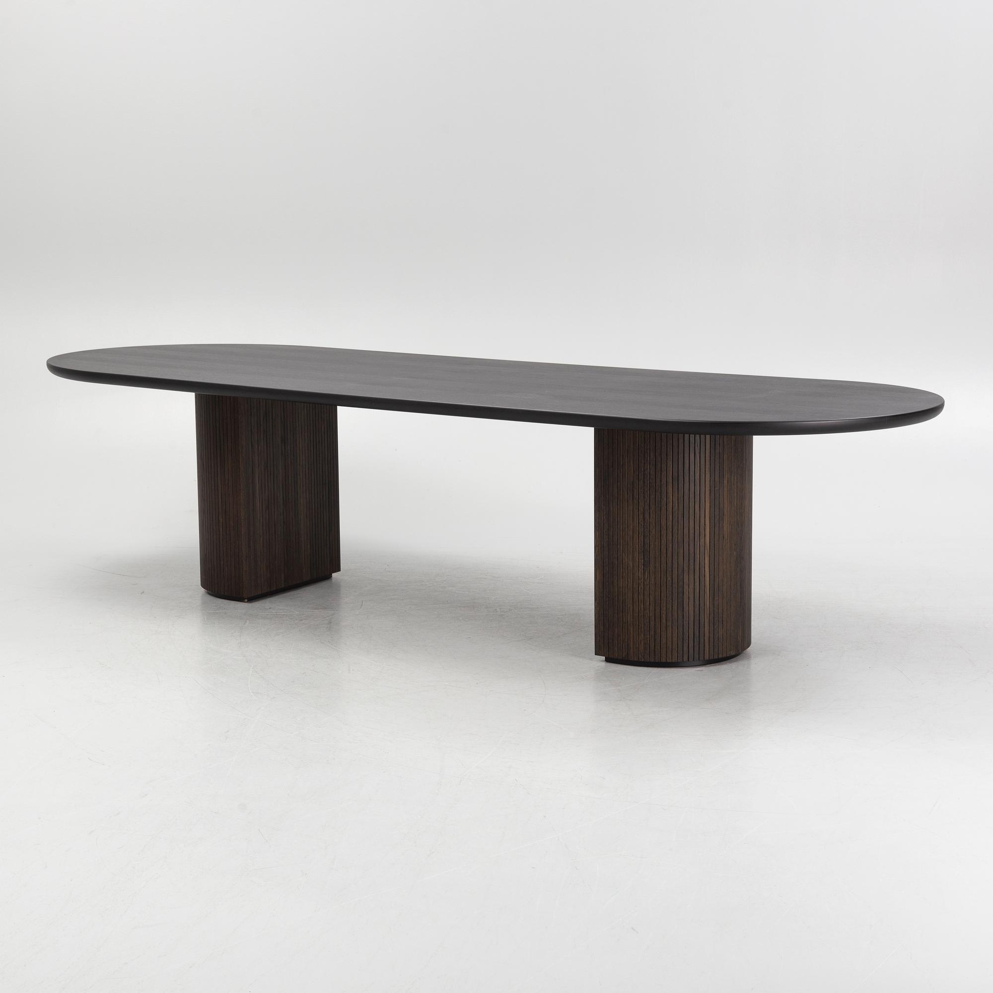 Space Copenhagen, dining table, "Moon Table", Gubi, Denmark, 21st century.