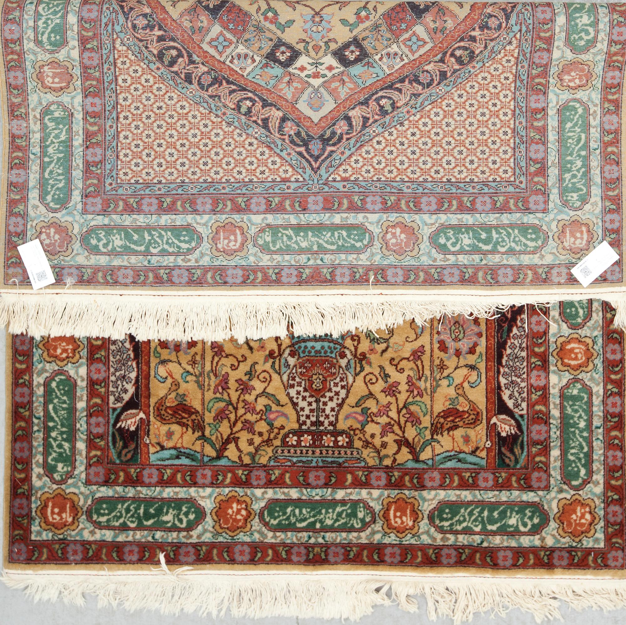 MATTA, old, Täbris, figural, ca 203 X 141 cm.