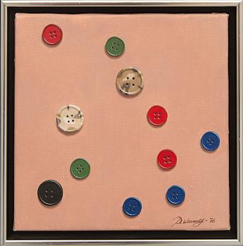 Bertil Warnolf, oil on canvas signed and dated 76.