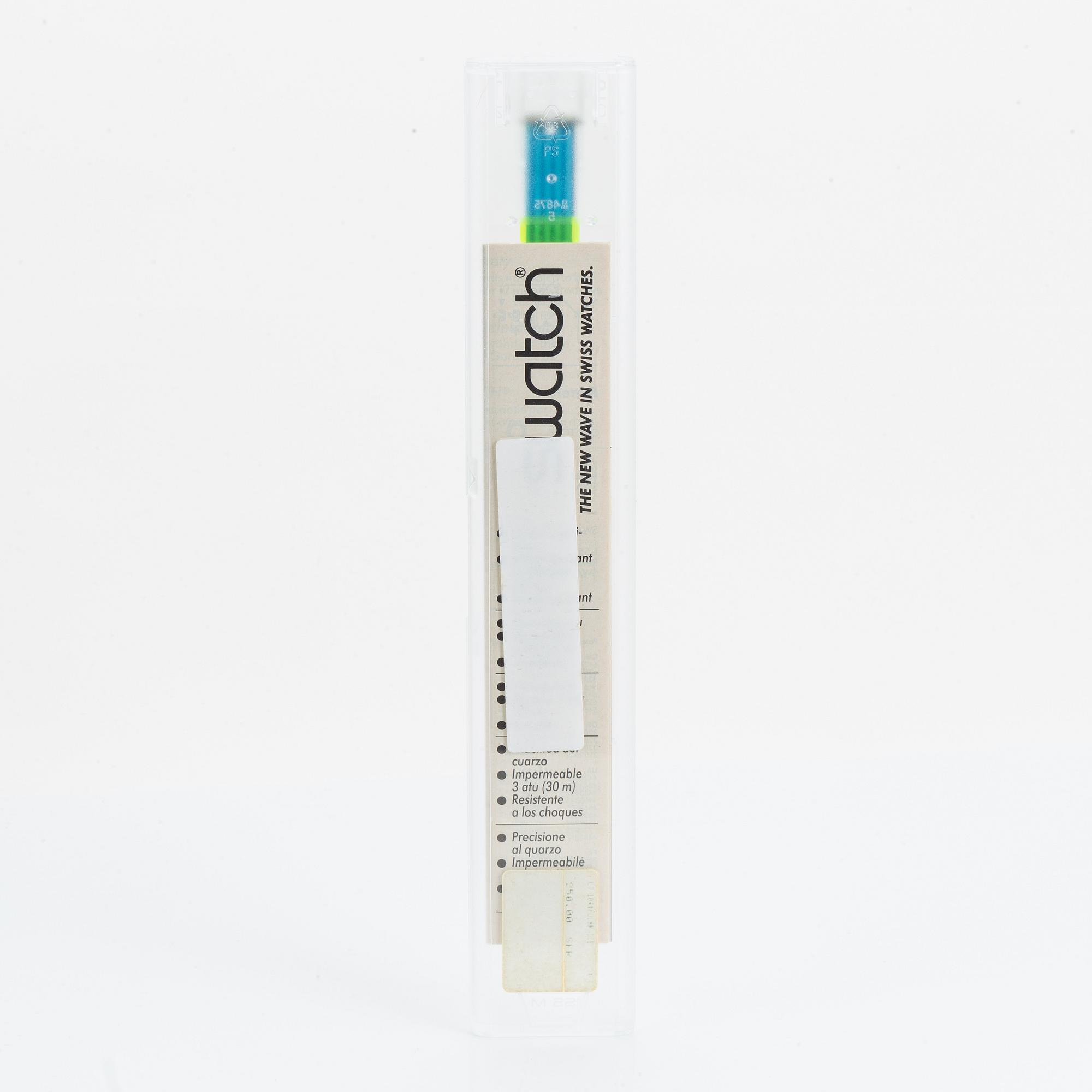 Swatch, Polar Ice, wristwatch, 25 mm.