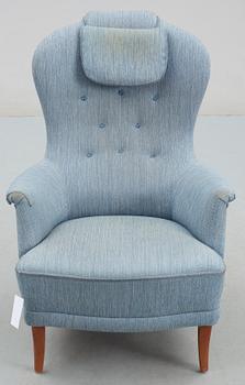 FÅTÖLJ, "Farmor", Carl Malmsten, 1900-talets andra hälft.