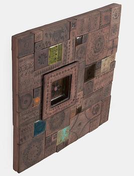 Rut Bryk, relief, signed a tergo.