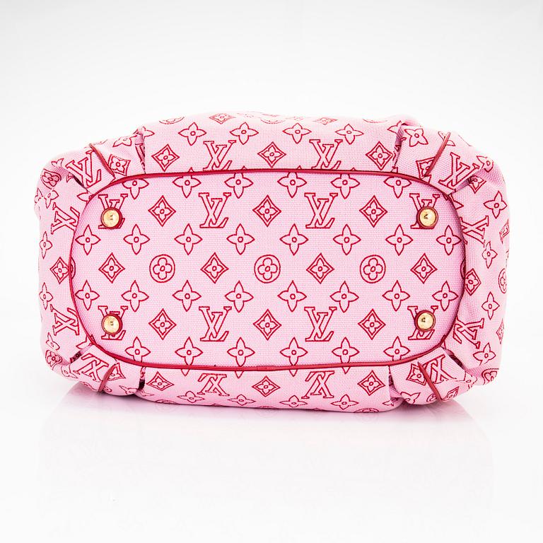 Louis Vuitton, a Pink Canvas 'Cabas Ipanema GM' bag.