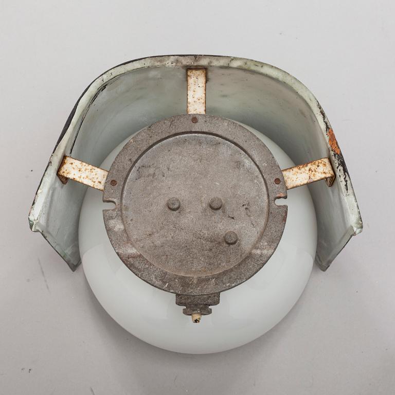Wall lamp / outdoor lighting, a pair, Sähköliikkeiden Oy (SLO), Finland 1930-40s.