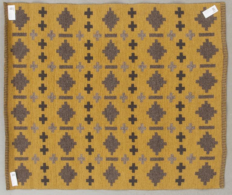 MATTA, dubbelsidig. 1900-talets mitt/andra hälft. Ca 160 x 135 cm.