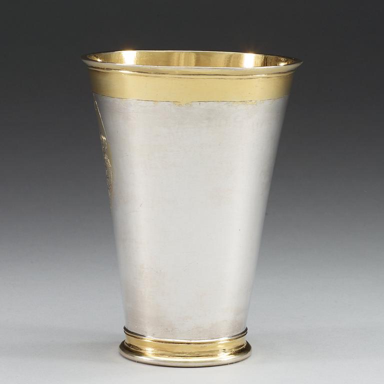 BÄGARE, av Matthias Dreier (verksam 1699-1710), Reval.