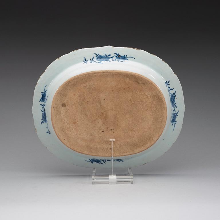TERRINFAT, kompaniporslin, Qingdynastin Qianlong (1736-95).