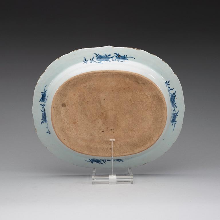 TERRINFAT, kompaniporslin, Qingdynastin Qianlong (1736-95).