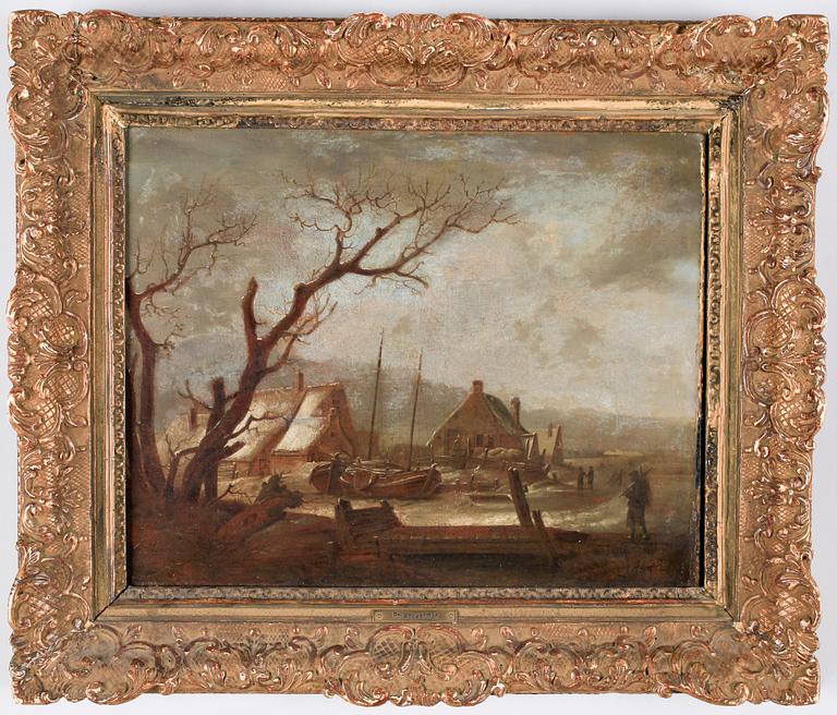 PHILIPS WOUWERMAN, hans art, olja på duk. 1800-tal.