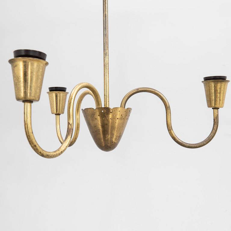 Ceiling lamp, Swedish Modern, 1940s.