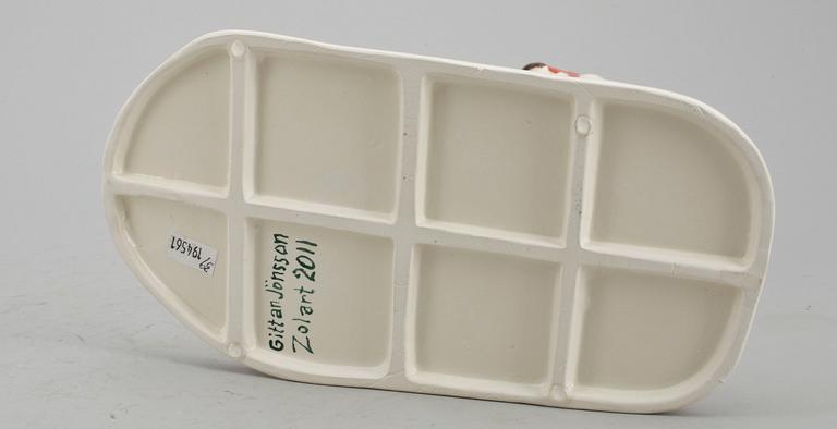 GITTAN JÖNSSON, figurin, porslin, signerad o daterad 2011.