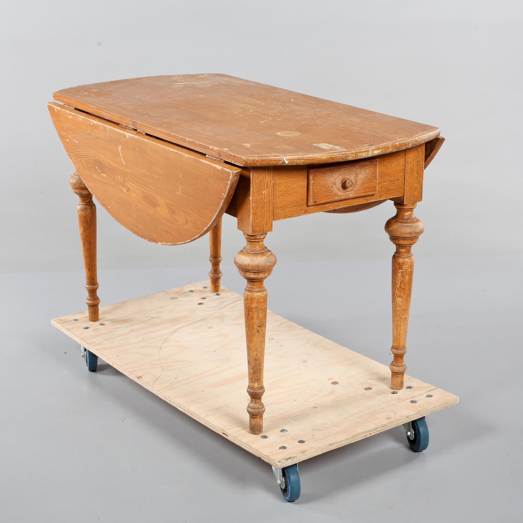 KLAFFBORD, 1800-talets senare del.