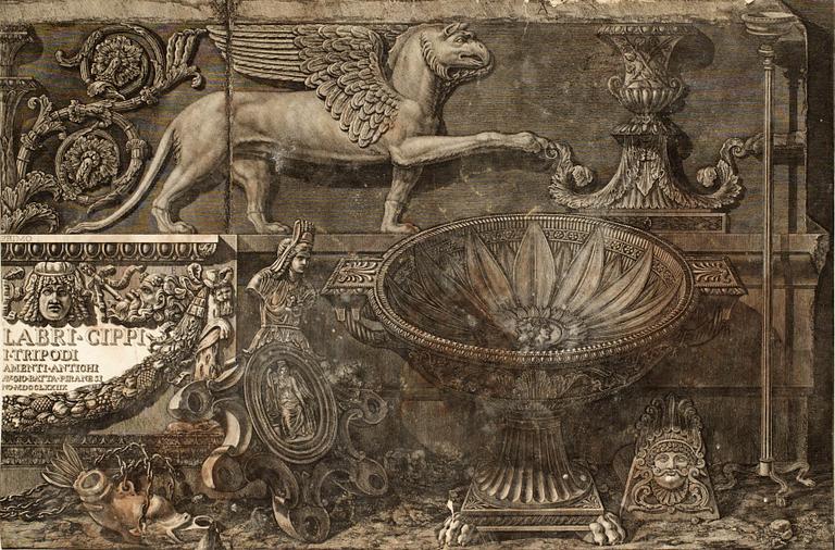 Giovanni Battista Piranesi, "Vasi, Candelabri Cippi, Sarcofagi, Tripodi Lucerne ed ornamenti antichi".