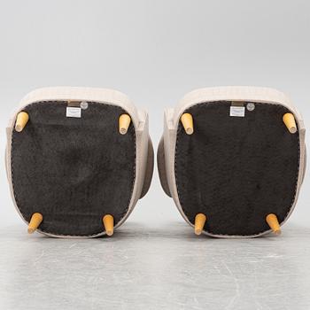 Carl Malmsten, armchairs, a pair, "Samsas".