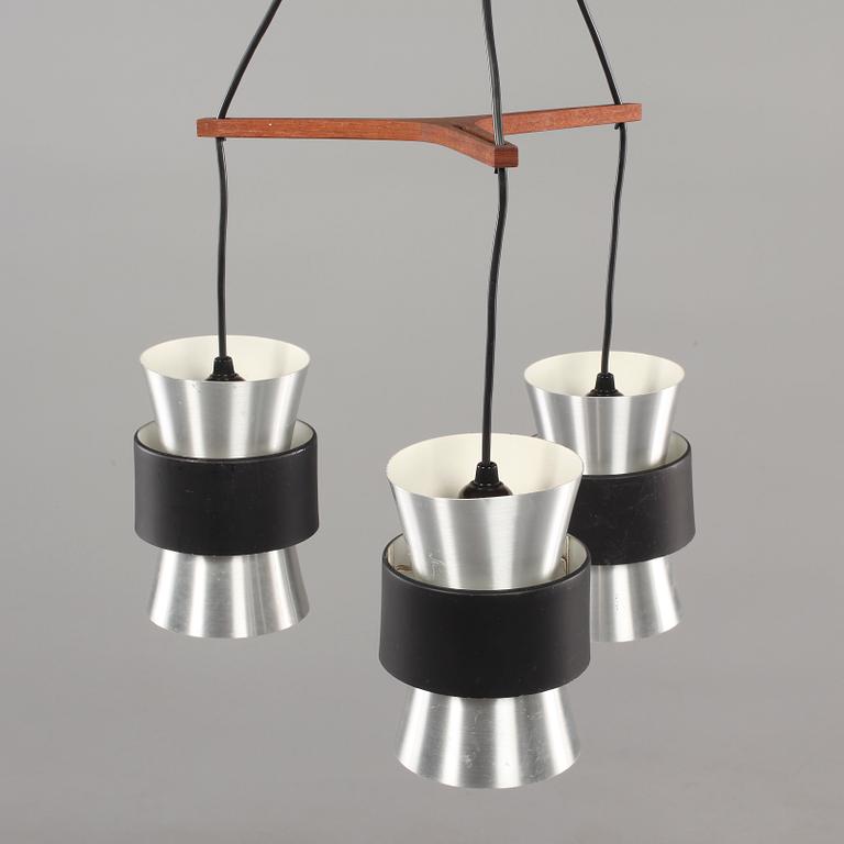 TAKLAMPA, 1950/60-tal, total höjd 75 cm.