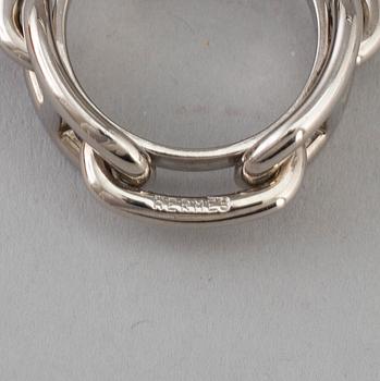 HERMÈS, scarf rings, 2 pieces.