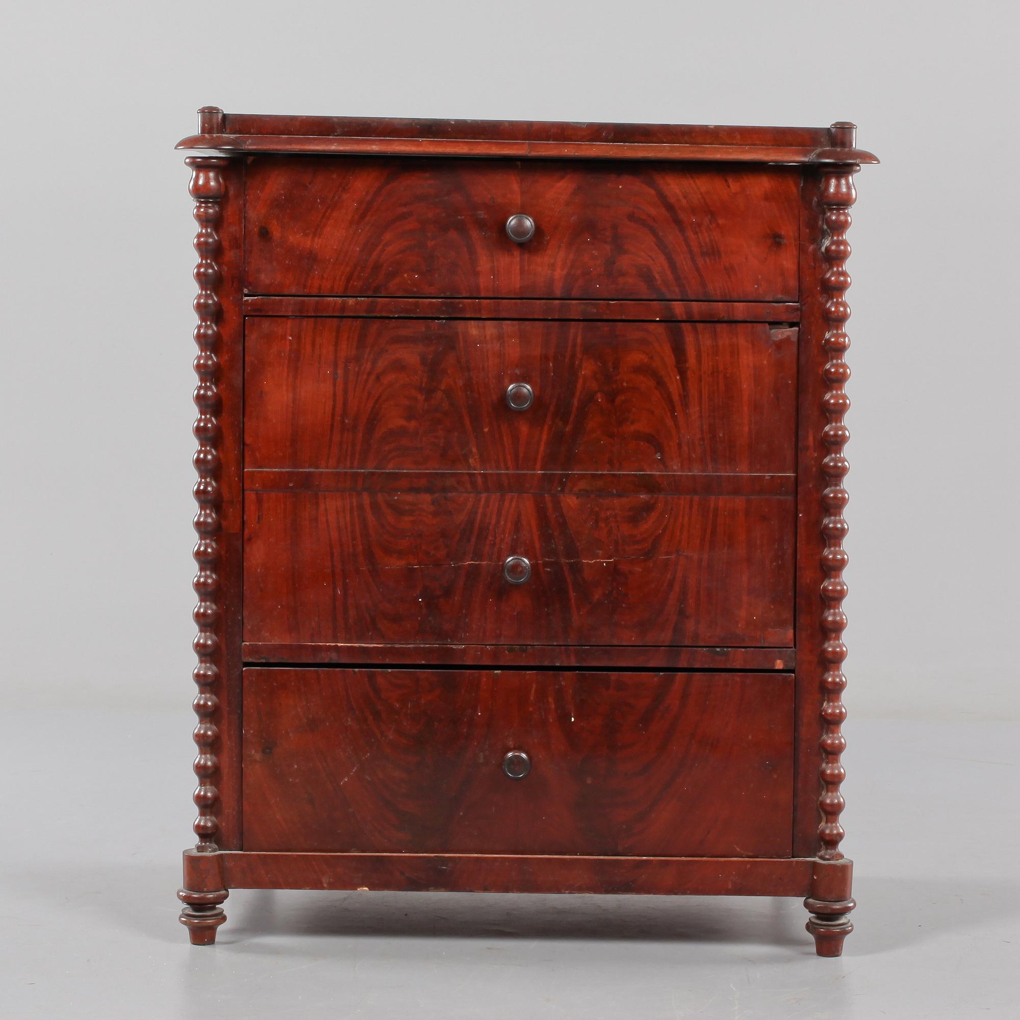 KOMOD, senempire, 1800-tal.