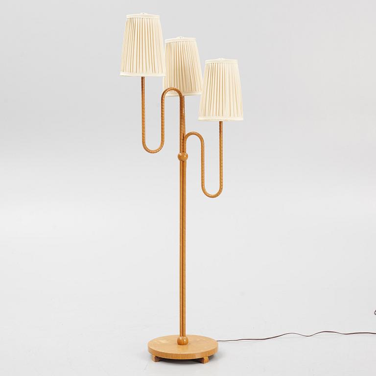 A Swedish Modern floor lamp, 1940's.