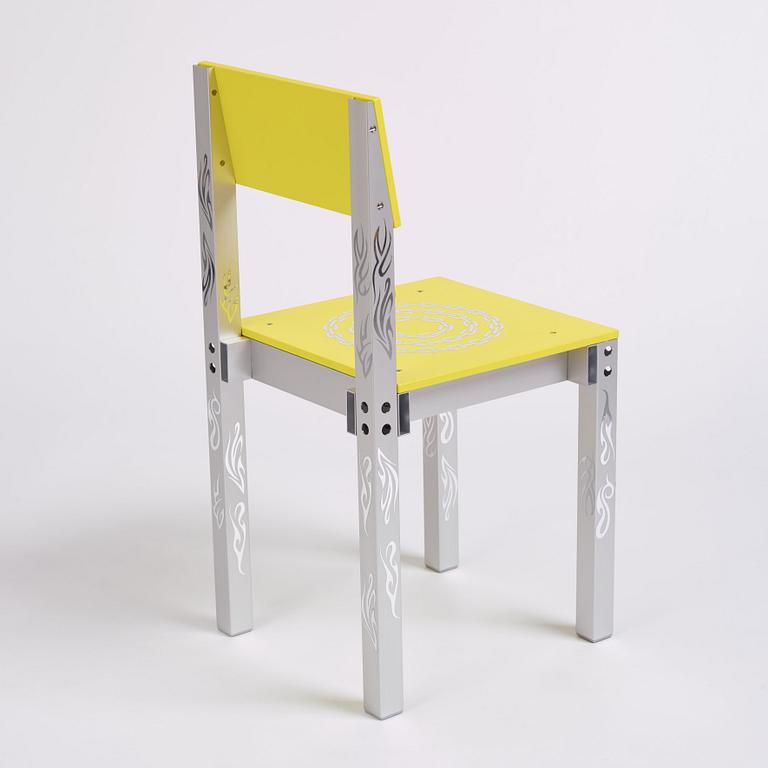 Fredrik Paulsen, a unique chair, "Chair One, Goddess on a Highway", JOY, 2024.