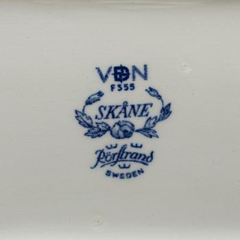 132 psc creamware 'Skåne', Rörstrand (1915-48).