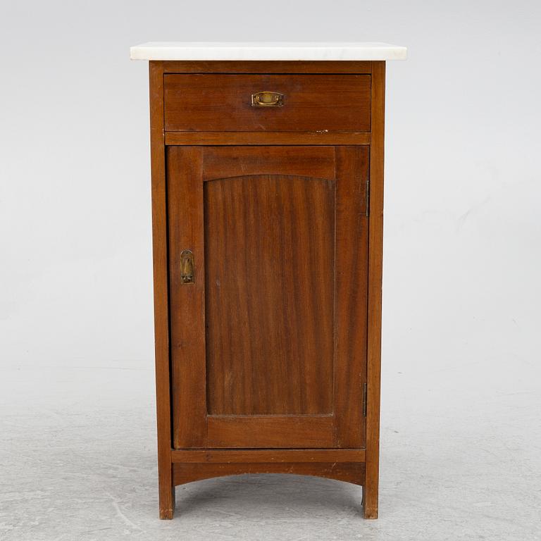 A bedside table, early 20th Century.