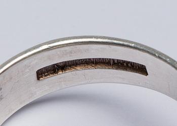 RING, sterlingsilver, Björn Weckström, Lapponia. Vikt ca 10 g.