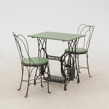 Trädgårdsgrupp 3 dlr 1900-talets första hälft.